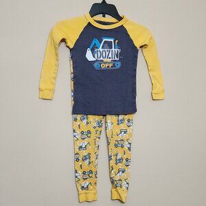 Wonder Nation Toddler Boys 'Dozin Off' Cotton Pajamas Size 4T